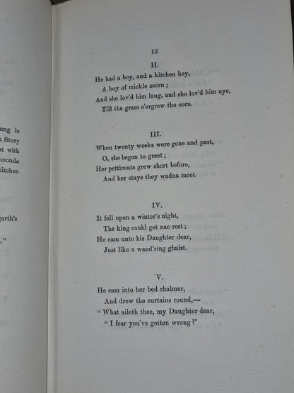 Four Books of Choice Old Scotish Ballads 1868 Thomas George Stevenson Limited9