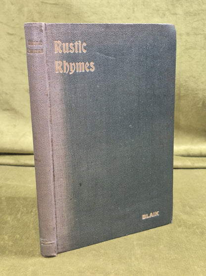 Rustic Rhymes Dauvit's Wife Geo. Blaik Abbotshall 1916 Fifeshire Advertiser0