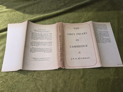 The Grey Friars in Cambridge, 1225-1538, Moorman, J R H, Good Book3