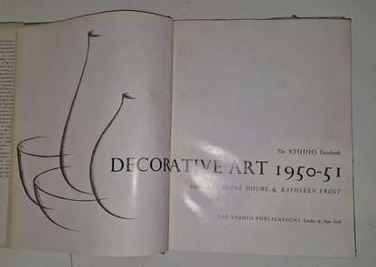 Decorative Art. The Studio Year Book 1950-51 With Dustjacket5
