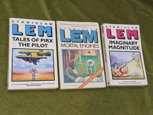 Stanislaw Lem Job Lot Pirix the Pilot Mortal Engines Imaginary Magnitude1