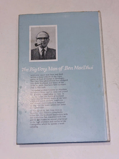 The Big Grey Man of Ben MacDhui By Affleck Gray (1970) 1st Ed Hb Book1