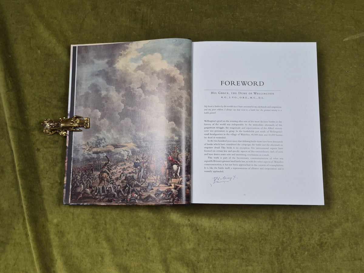 WATERLOO THE DECISIVE VICTORY HARDBACK IN SLIPCASE NICK LIPSCOMBE OSPREY4