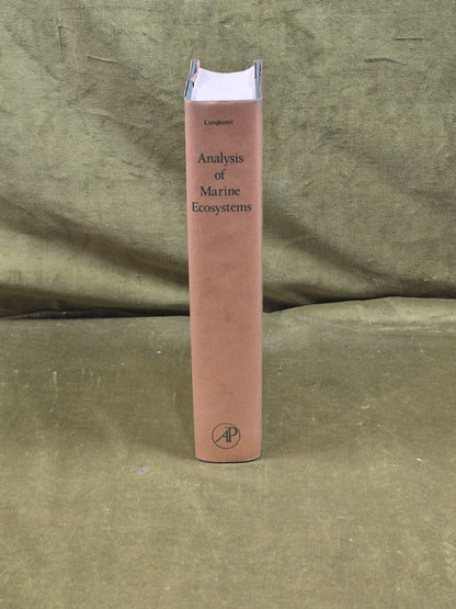 ANALYSIS OF MARINE ECOSYSTEMS By A. Longhurst- HC/DJ- 19812