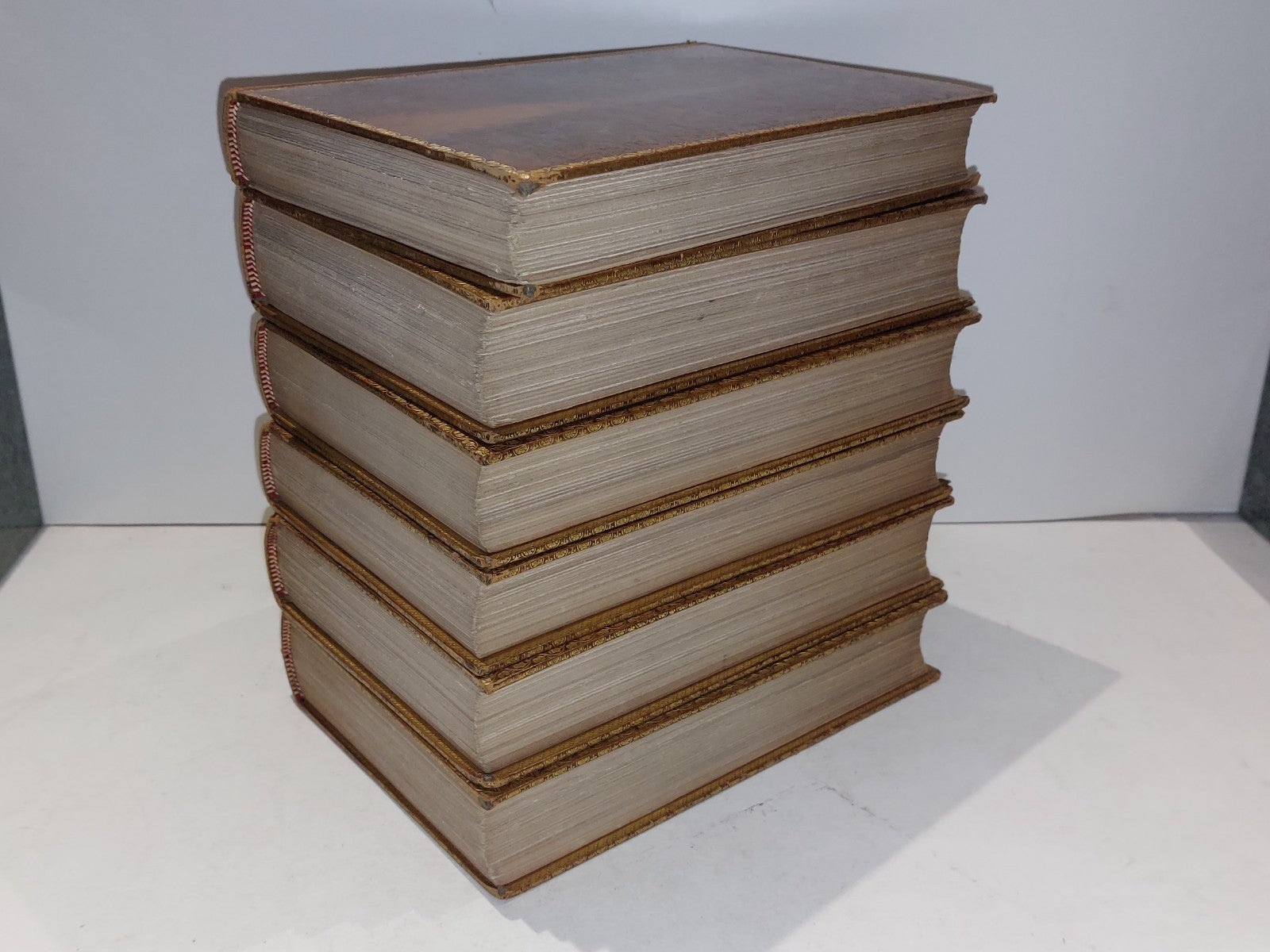 The Works of Robert Burns [6 vol set] W Paterson (1870s) Leather Fine Binding 11