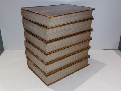 The Works of Robert Burns [6 vol set] W Paterson (1870s) Leather Fine Binding 11