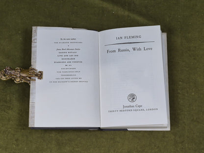 From Russia with Love - Ian Fleming , Jonathan Cape 7th impression 1963 HB DJ4