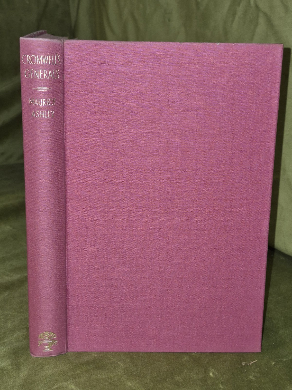 Maurice Ashley Cromwell's Generals (1954) Hardcover Dustjacket Jonathan Cape5