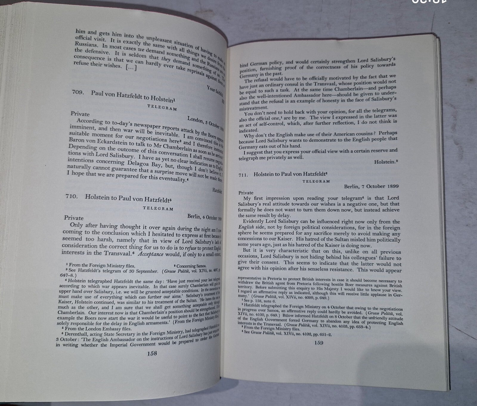 The Holstein Papers Volume IV (Norman Rich & M. H. Fisher  1963) Vol. 47