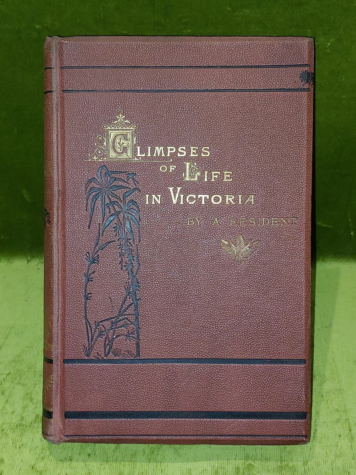 Glimpses of Life in Victoria by a Resident (1872) 1st Edition 1