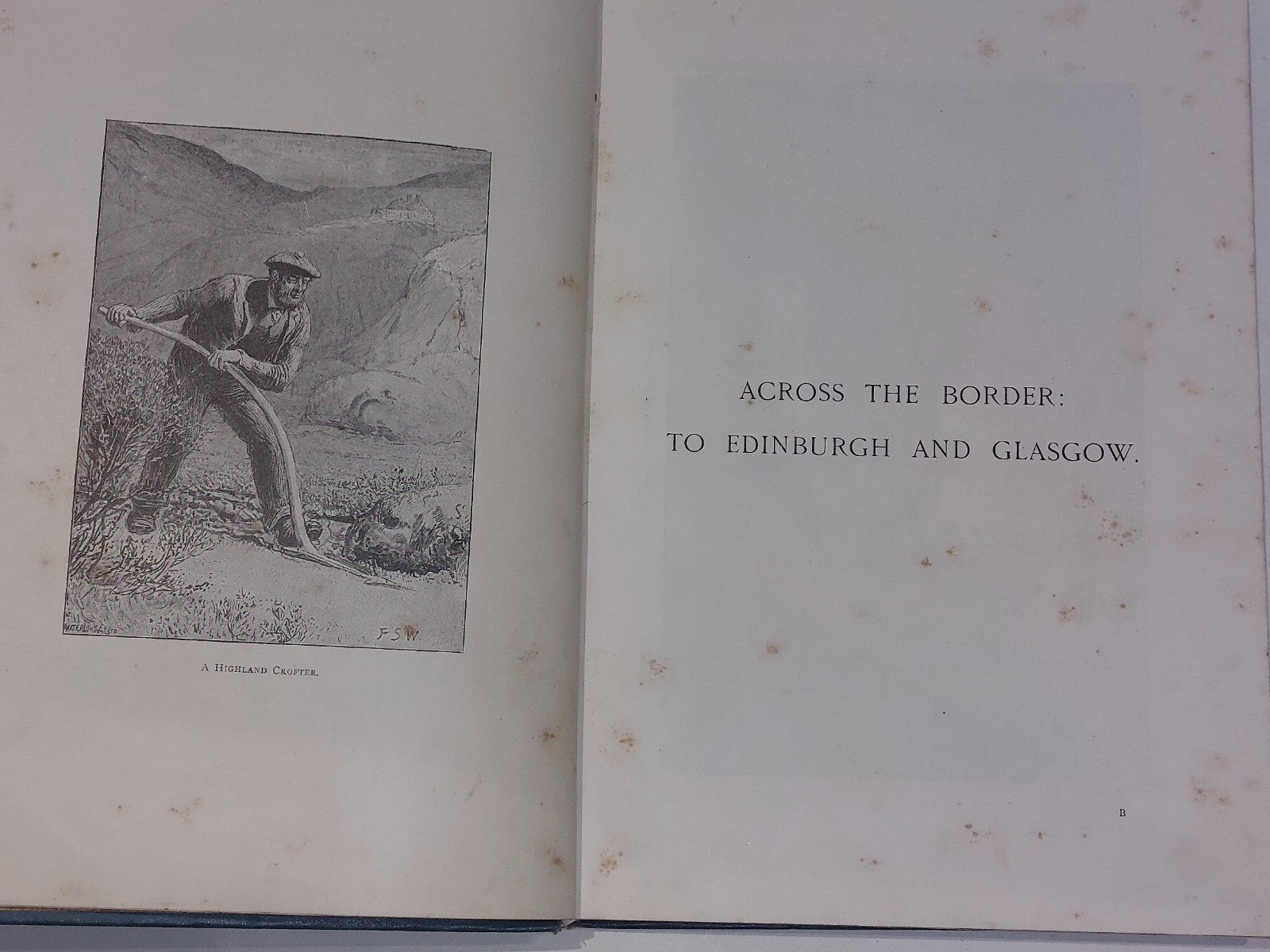 Scottish Pictures Drawn from Pen and Pencil (Samuel G. Green  1891 Revised Ed) 5