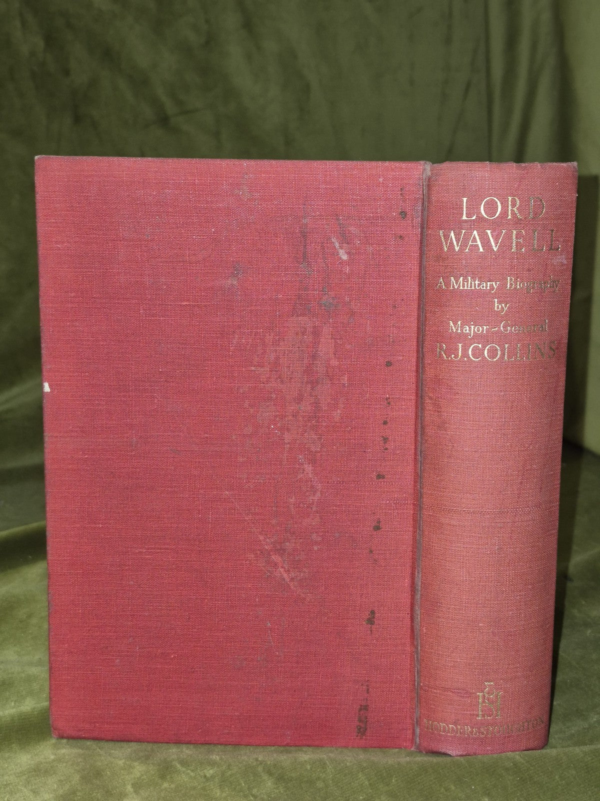 Lord Wavell 1883-1941: A Military Biography by R. Collins (Hardcover, 1948)1