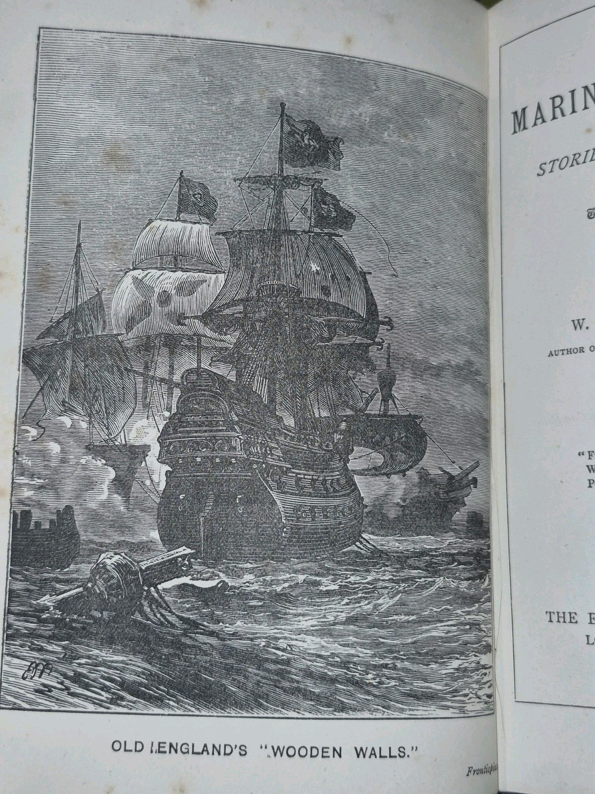 The Mariners of England and their Deeds of Daring Davenport Adams First ed. 18795