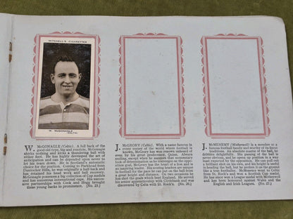 Scottish Footballers Mitchell Cigarette 1934-5 Collectible Cards Album11