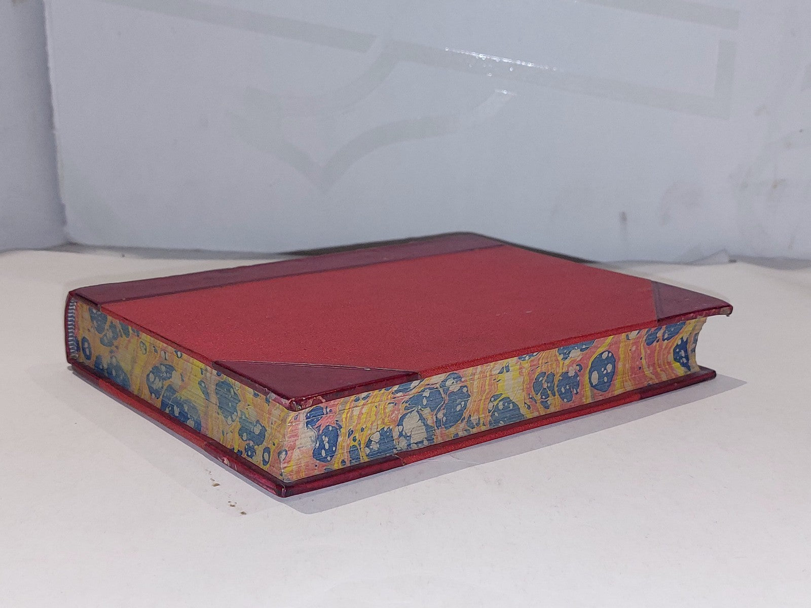 Tom Brown's School Days By An Old Boy (1869) [Macmillan & Co] Quarter Leather Hb5