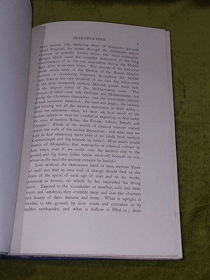 HERCULANEUM: Past, Present And Future. By Charles Waldstein: 1908 Edition Ilust 5