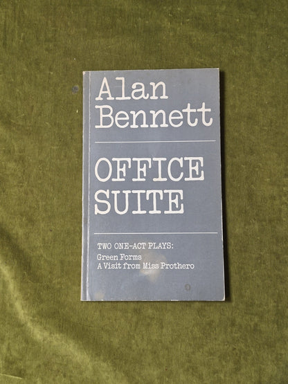 Office Suite by Alan Bennett Faber & Faber 1st Ed 1981 Paperback0