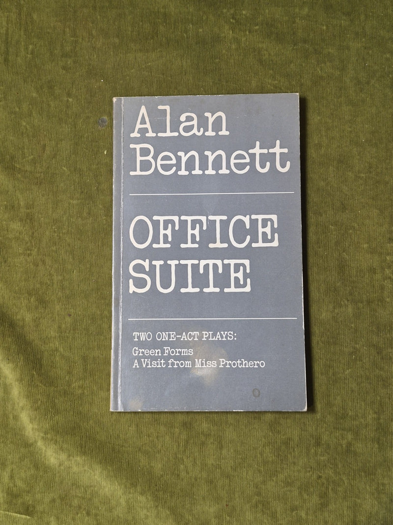 Office Suite by Alan Bennett Faber & Faber 1st Ed 1981 Paperback0