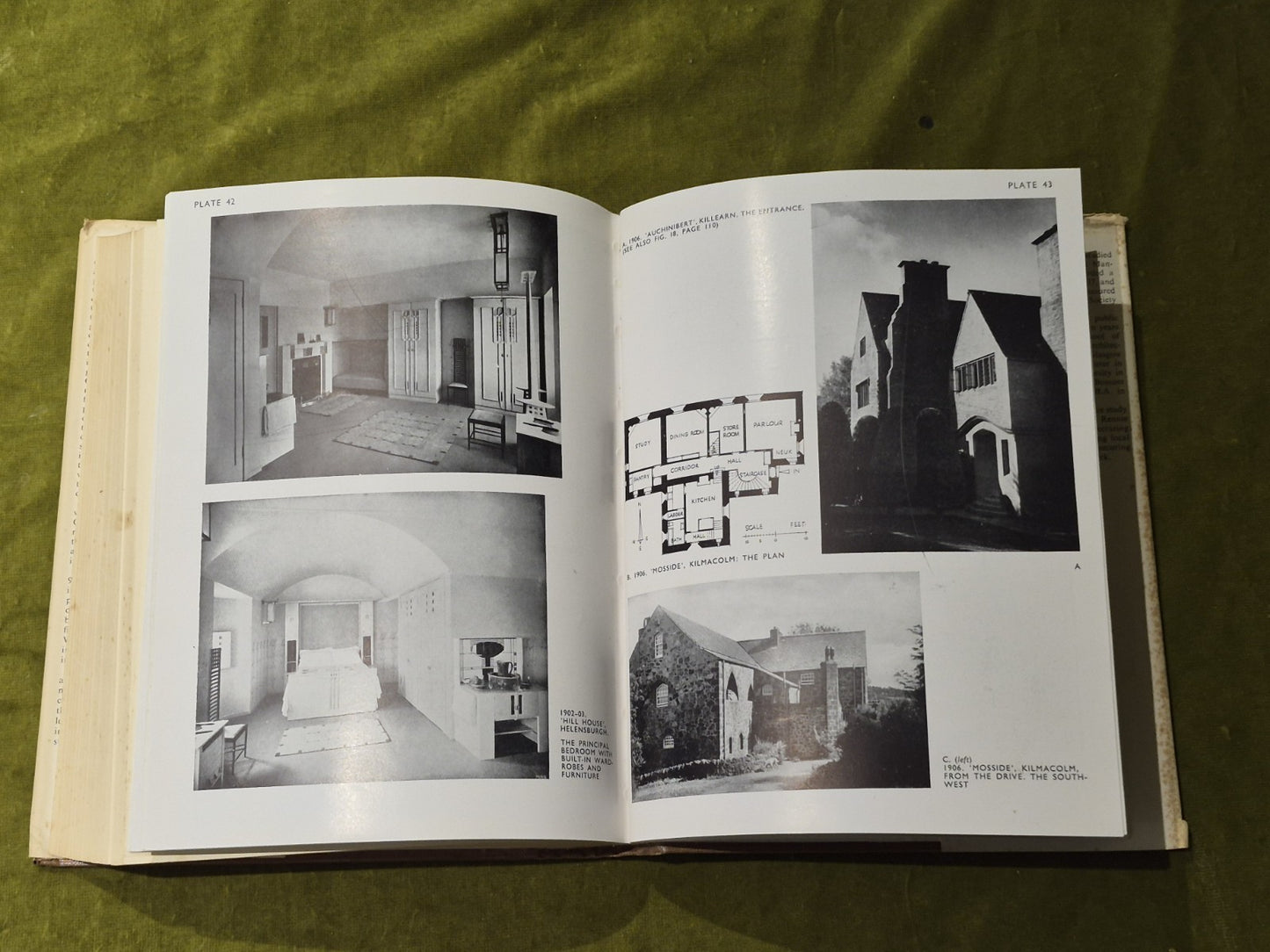 Thomas Howarth - Charles Rennie Mackintosh & the modern movement  1952 1st Edit.6