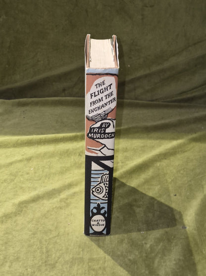 THE FLIGHT FROM THE ENCHANTER - Iris Murdoch , Chatto & Windus 1966 HB DJ2