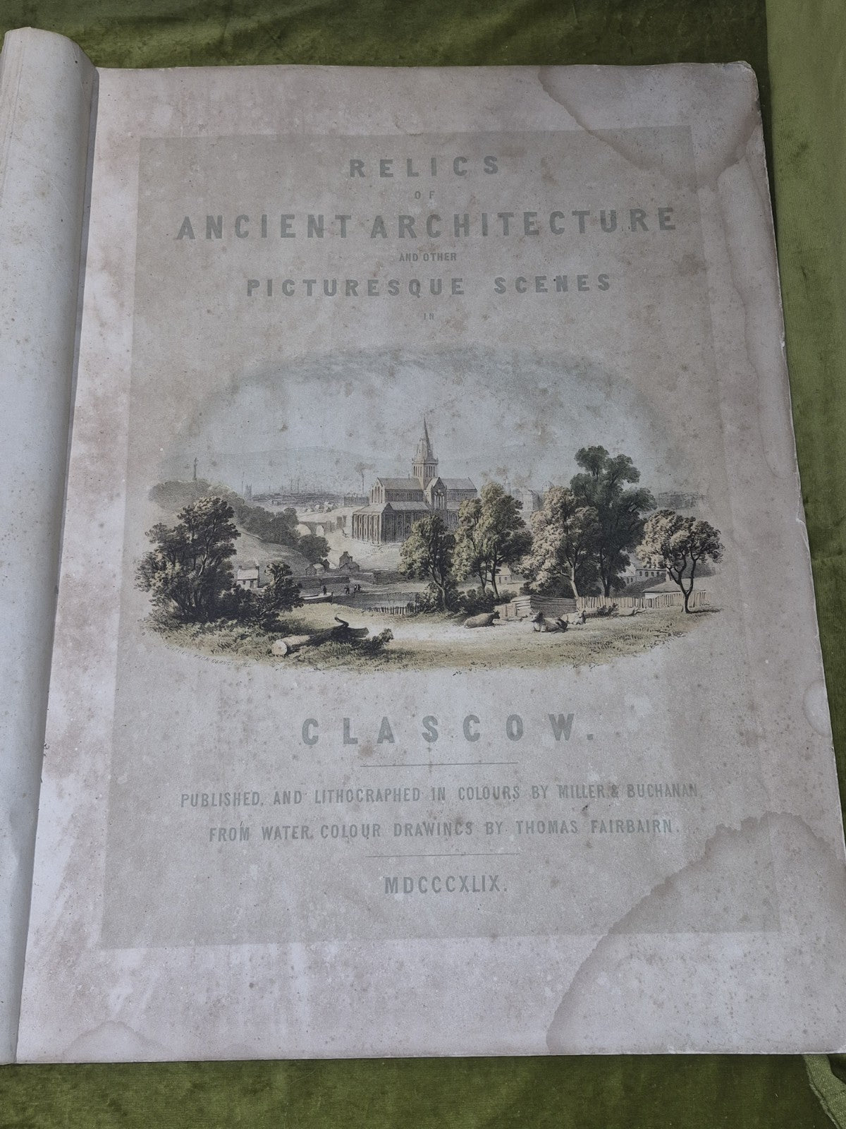 Relics of Ancient Architecture and Other Picturesque Scenes in Glasgow (1849)5