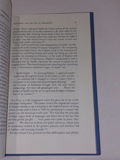 Heidegger And The Question Of Renaissance Humanism : Four Studies By Grassi 19884