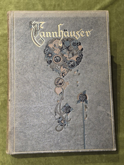 Tannhauser Willy Pogany Publisher's Deluxe Binding Roan Wagner4