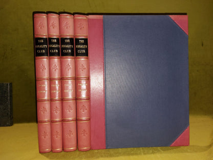 The Regality Club Complete 4 Volume Set (1889) Glasgow University Maclehose0