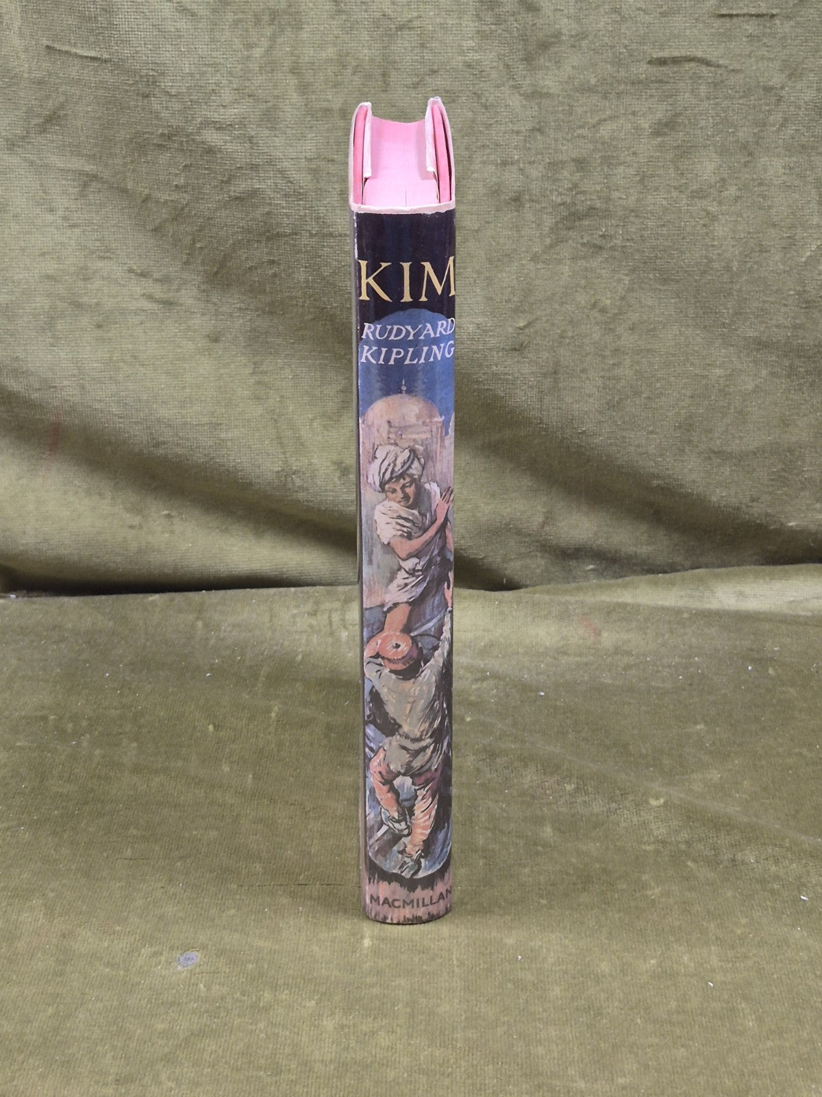 Kim by Rudyard Kipling illus. Stuart Tresilian 1958 Macmillan HB DJ2