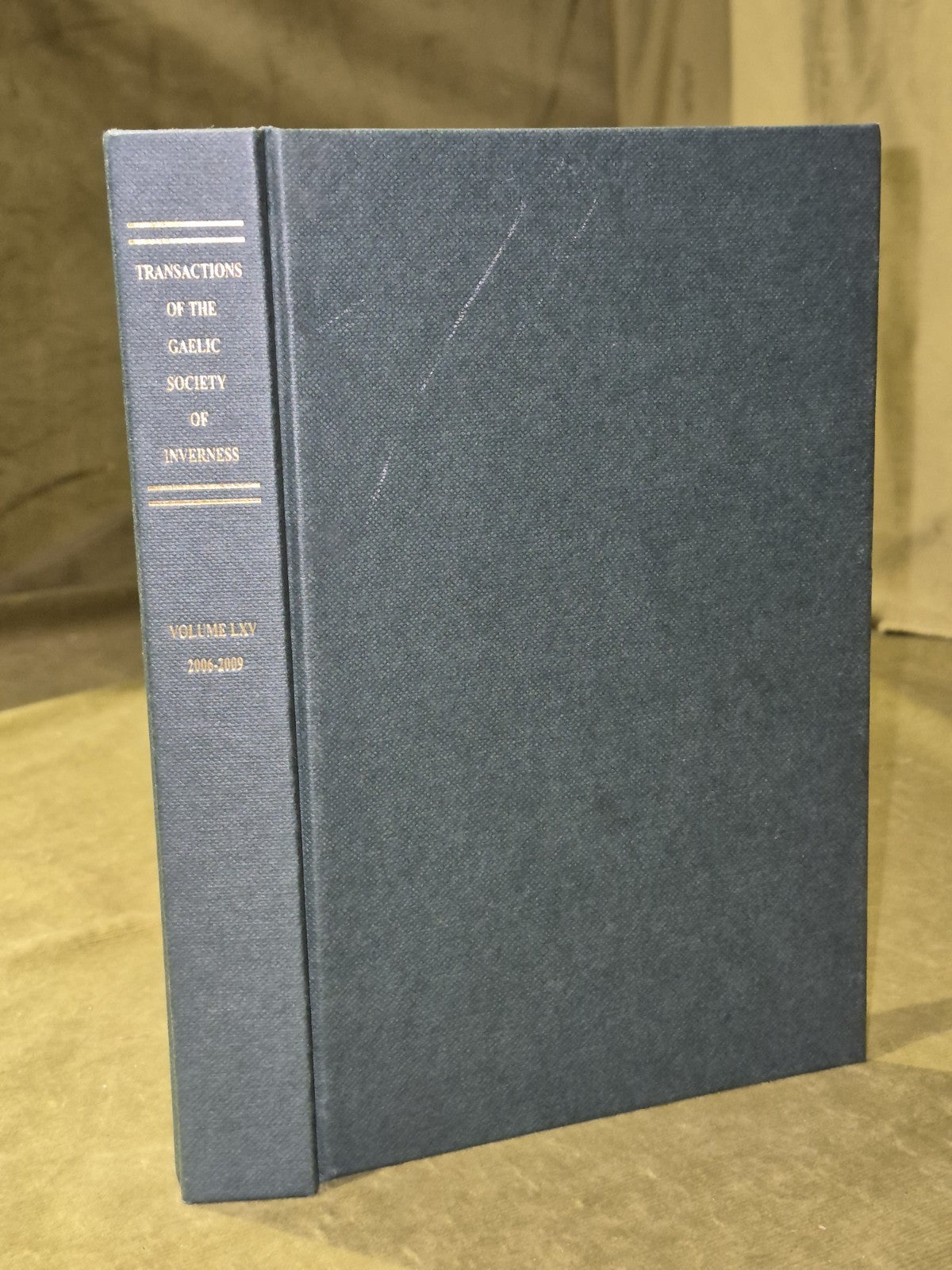 Transactions of the Gaelic Society of Inverness Vol LXV 2006 - 2009 ( 65 )0