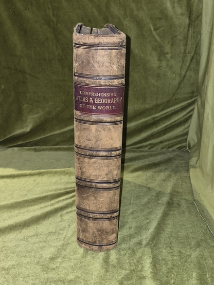 The Comprehensive Atlas And Geography of The World - Blackie & Son 18862
