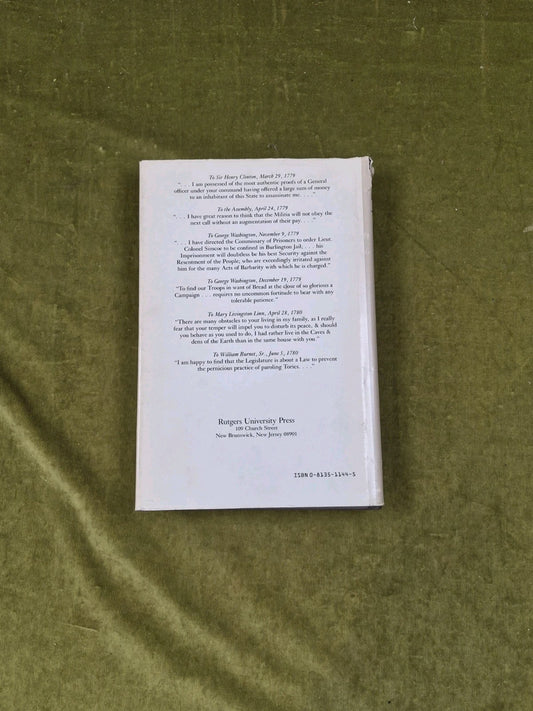 Papers of William Livingston, Volume 3 - Rutgers 1986 HB DJ1