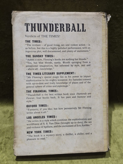 The Spy Who Loved Me - Ian Fleming 1st Edition 2nd Impression Jonathan Cape 19622