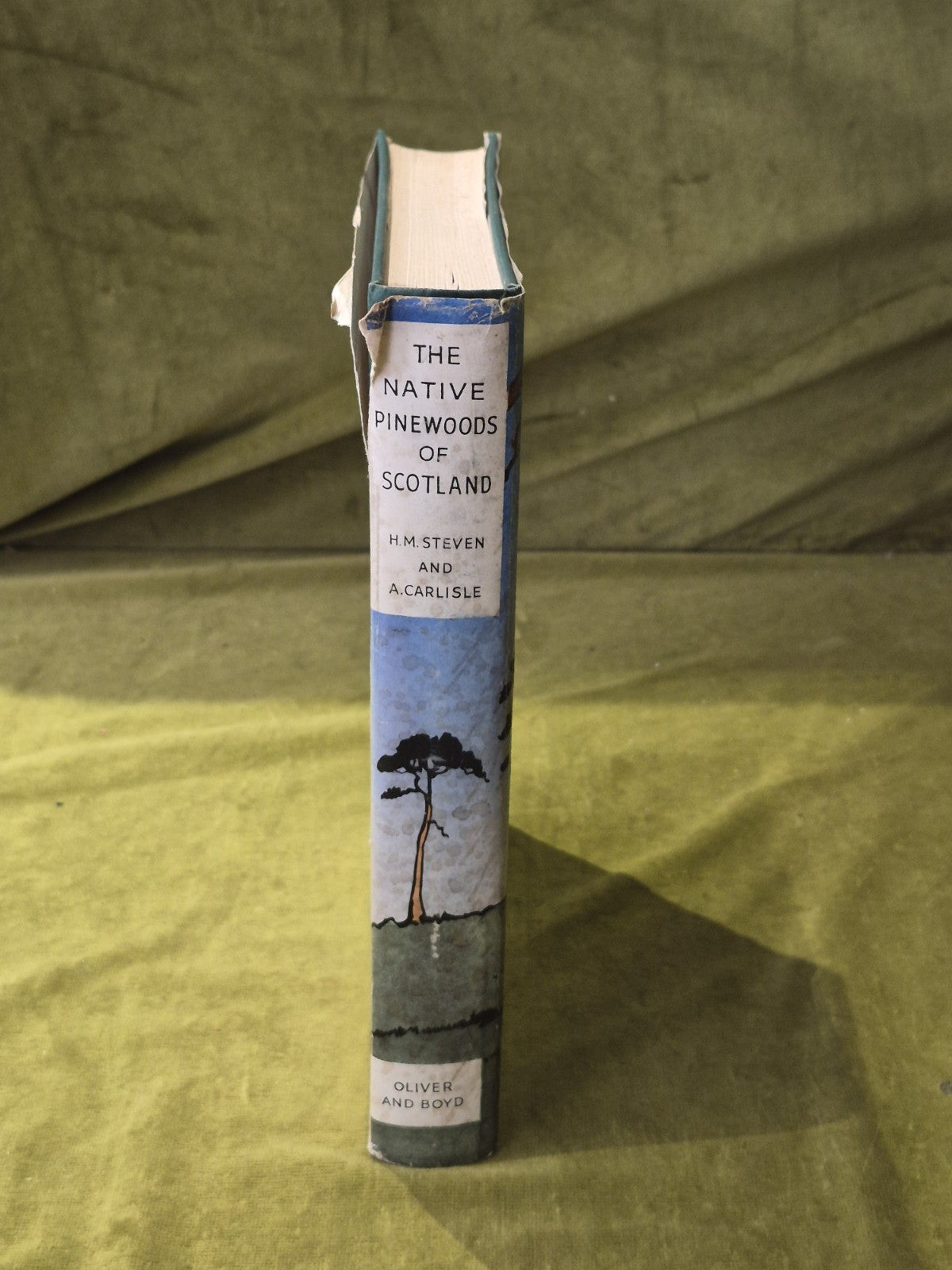 The Native Pinewoods of Scotland - H. M Steven & A. Carlisle, 1st HB DJ 19592