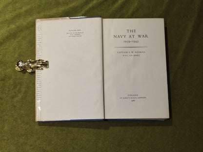 The Navy at War 1939-1945 - Captain S. W. Roskill , Collins4