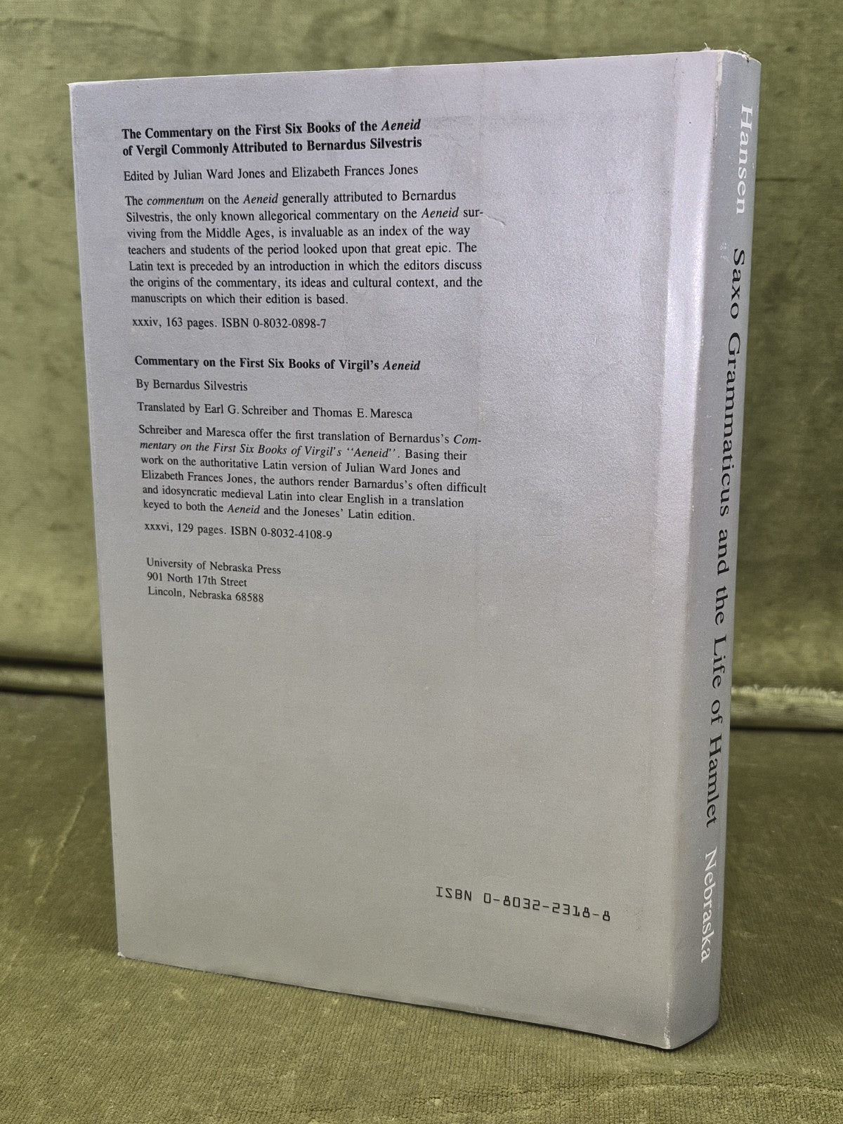 Saxo Grammaticus and the Life of Hamlet: A Translation, History, and Commentary1
