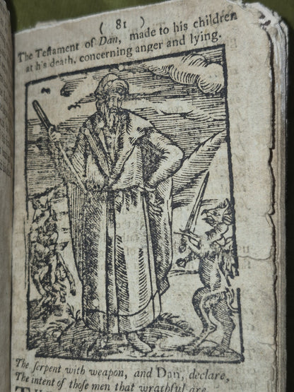The Testament of the Twelve Patriarchs the Sons of Jacob 1763 Glasgow Apocyrpha8