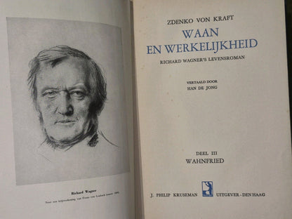 Zdenko Von Kraft Waan En Werkelijkheid Richard Wagner's Levensroman5