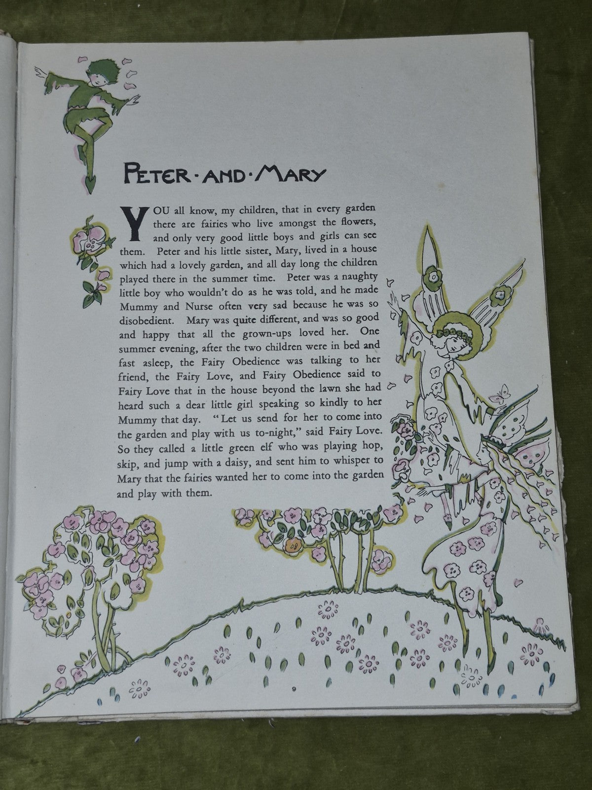 Mummy's Bedtime Story Book by Marion illustrated by Jessie M King SIGNED8
