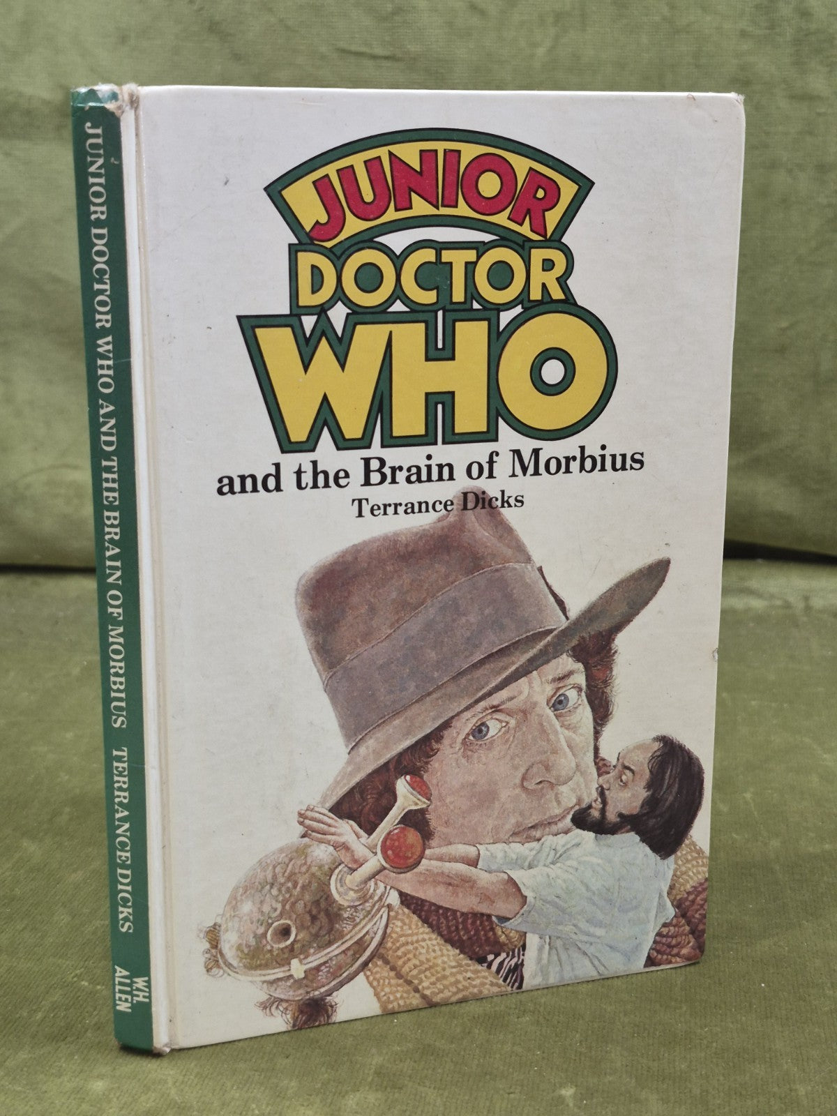 Junior Doctor Who And The Brain of Morbius Hardback Book WH Allen Ex Library0