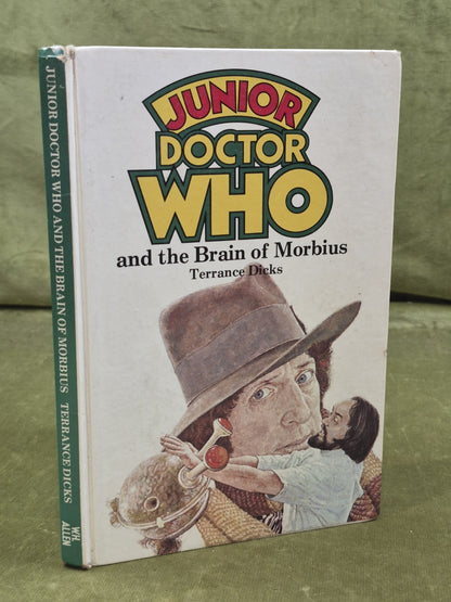 Junior Doctor Who And The Brain of Morbius Hardback Book WH Allen Ex Library0