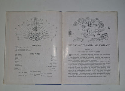 THE ENCHANTED CAPITAL OF SCOTLAND JESSIE M KING ILLUSTRATED  1945 1st Edition.9