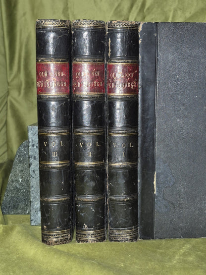 Old and New Edinburgh (c. 1882) James Grant Cassell's Complete Set of 31