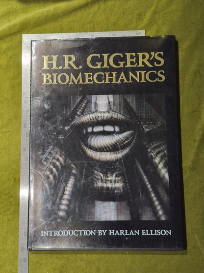 H R Giger's Biomechanics - Morpheus,  intro Harlan Ellison 1994 4th print, HB DJ0