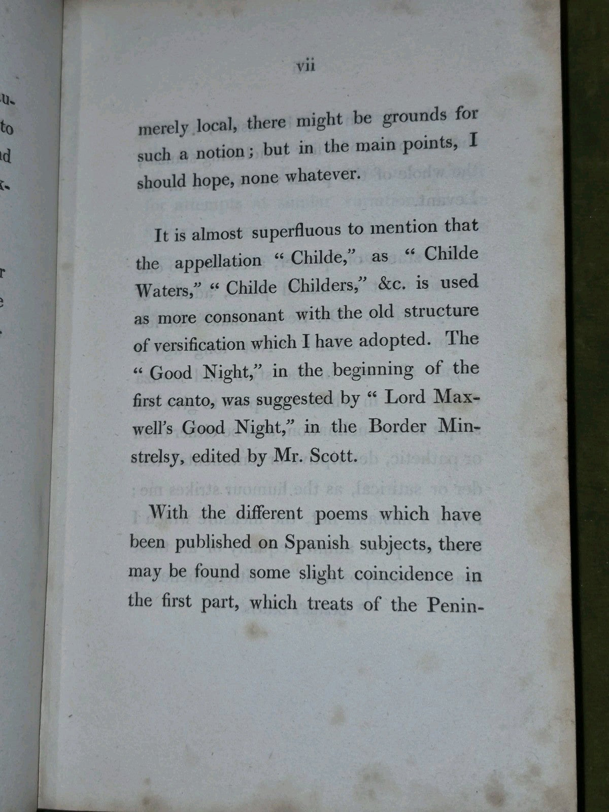 Childe Harold's Pilgrimage Lord Byron 1812 Second Edition John Murray6