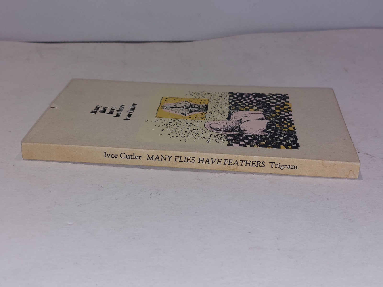 Many Flies Have Feathers By Ivor Cutler (1973) 1st Ed [Trigram Press] Pb Book1