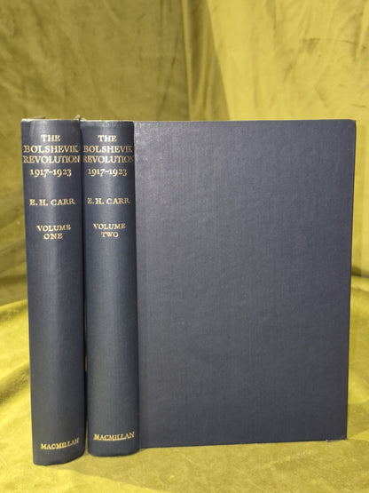 The Bolshevik Revolution E. H. Carr (1950 1952) Vols 1 and 24
