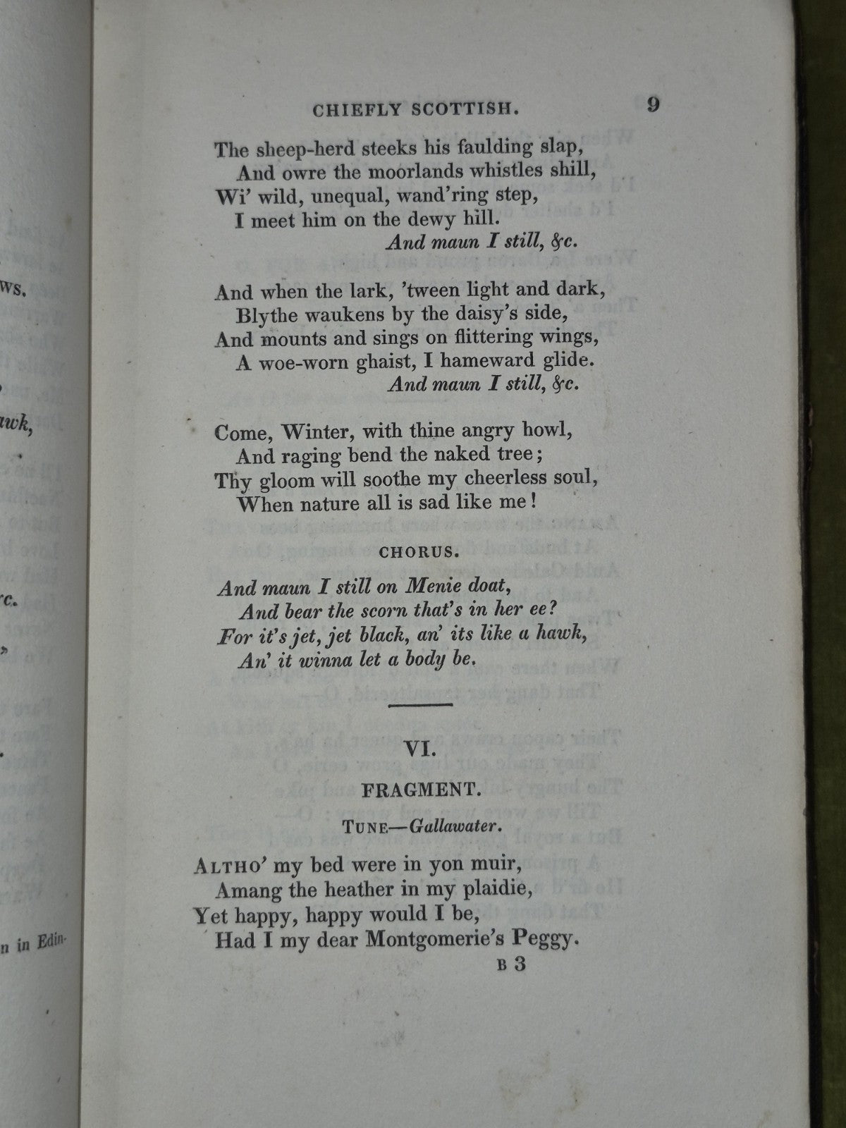 Songs Chiefly in the Scottish Dialect by Robert Burns 1824 John Sharpe hardback6