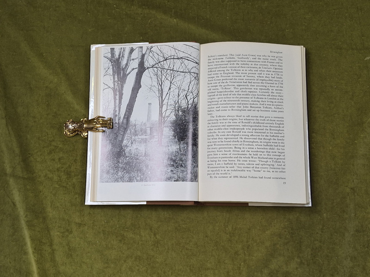 J.R.R. TOLKIEN: A BIOGRAPHY BY HUMPHREY CARPENTER 1977 1st HB DJ5