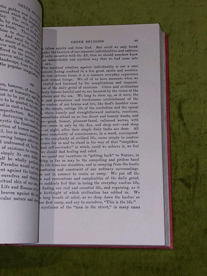 History Of Greek Philosophy By B. A. G. Fuller [Jonathan Cape] 1st Ed Hb3